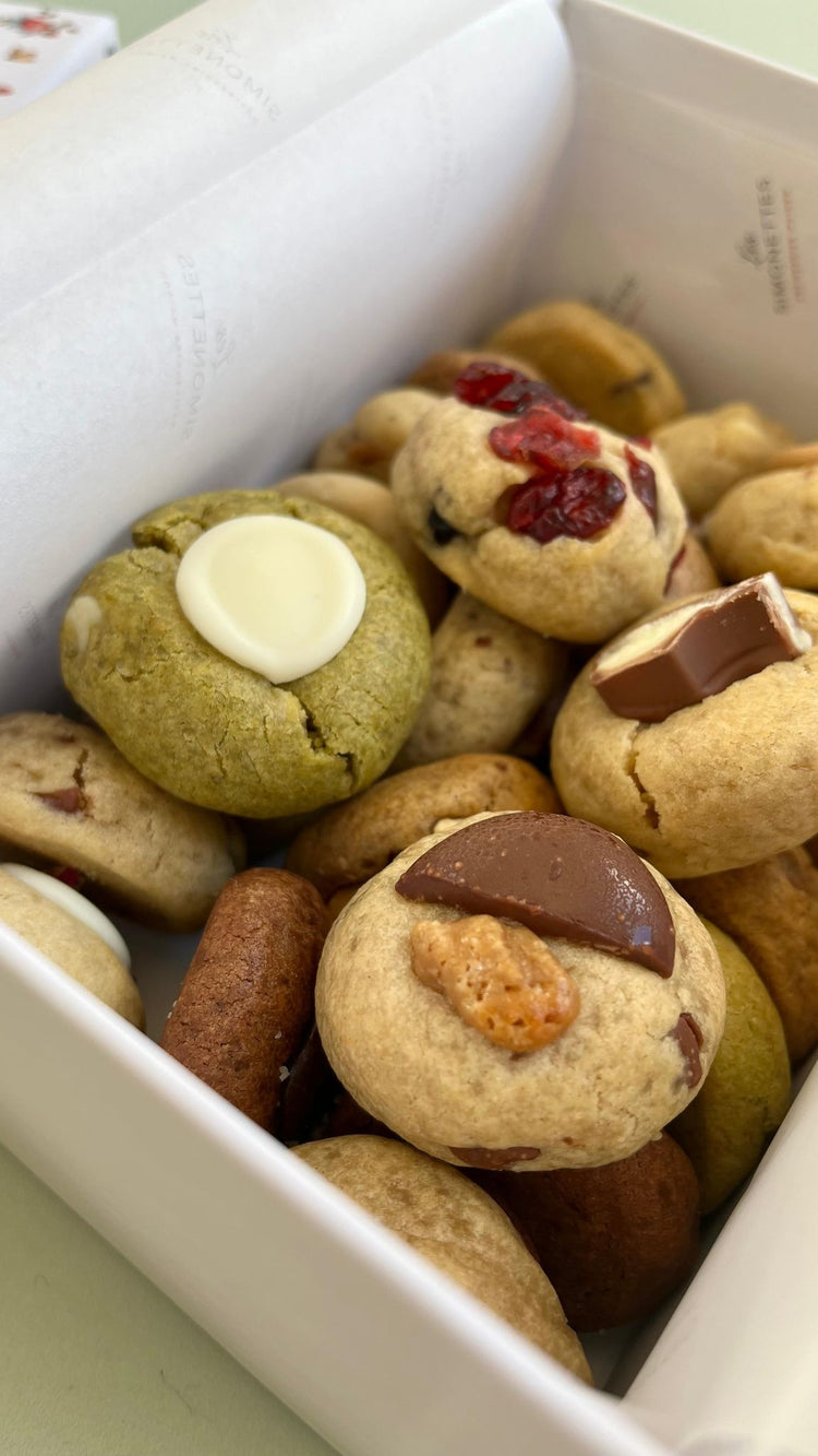 Box 24 minis cookies (4 parfums à choisir)